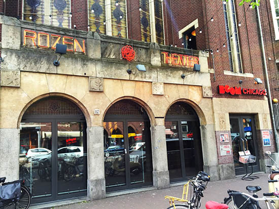 The Rozen Theater in Amsterdam - home of Boom Chicago