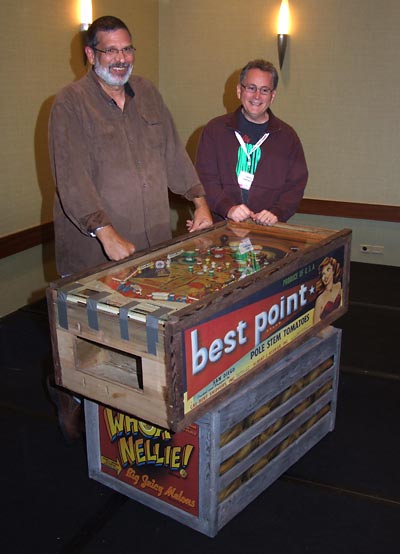 Dennis and Greg at Pinball Expo 2009
