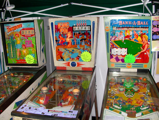 Pinball Parlour's games