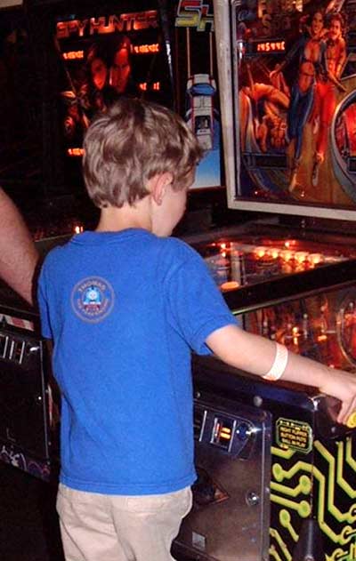 A future pinball wizard squares off