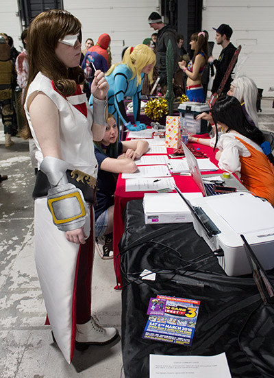More Cosplay at the Geek Pride stand
