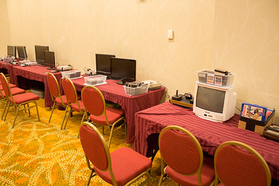 The final side room is for console gaming