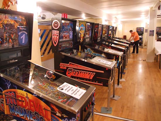 UK Pinball Open qualifying machines