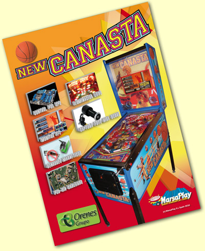 The flyer for New Canasta