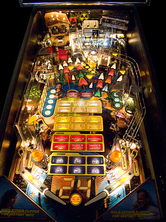 The 24 playfield