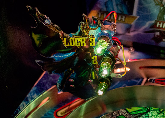 The Loki lock lamps strobe