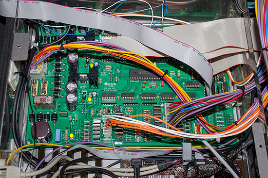 The custom Quetzal Pinball Controller power driver board