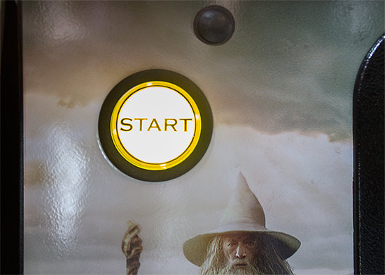 The game's start button