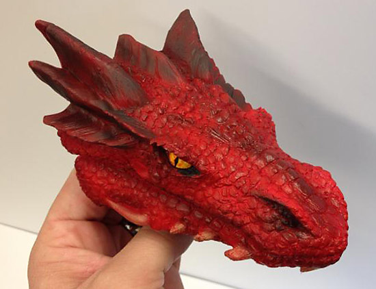 The Smaug model from the Limited Edition