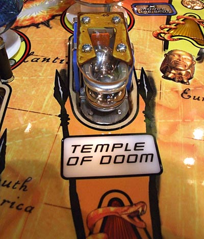 The Temple Of Doom captive ball
