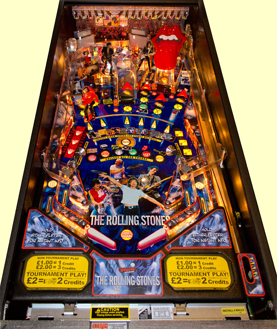 The Rolling Stones' sample playfield
