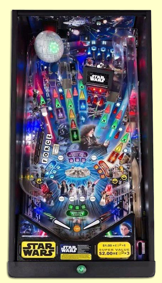The Pro playfield
