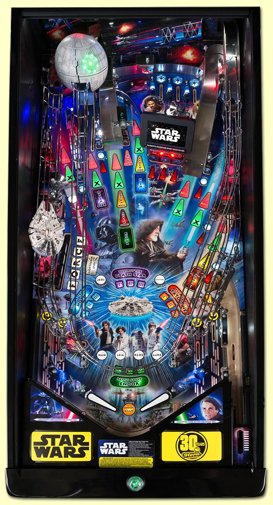 The Premium & Limited Edition playfield