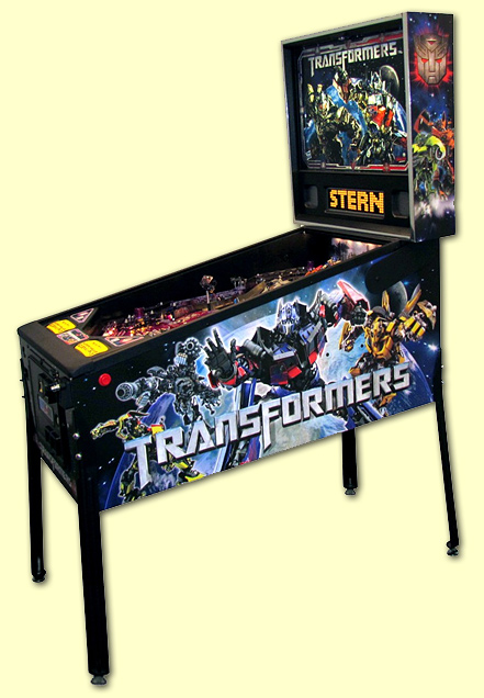 The Transformers cabinet design