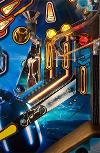 The bottom right corner of the playfield