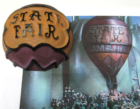 The State Fair Balloon bumper cap