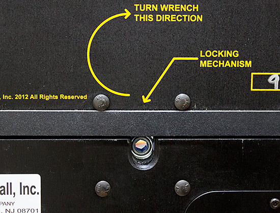 The backbox latch