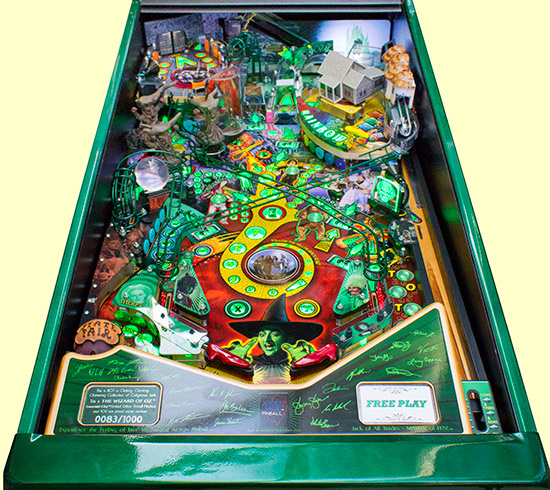 The Wizard of Oz's playfield