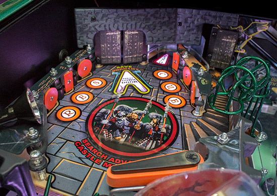 The Witch's Castle mini-playfield
