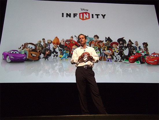 John Pleasants of Disney Interactive introduces the Disney Infinity presentation