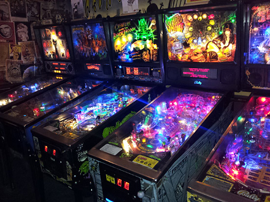 Pinballs at the Courthouse Hotel