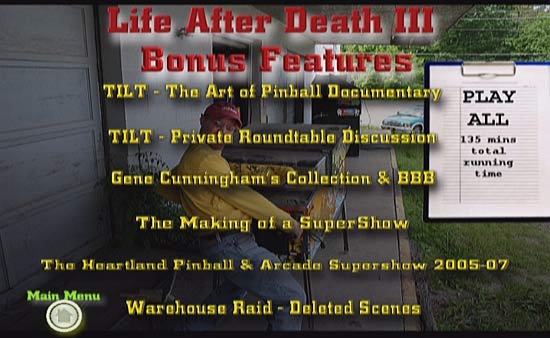 The Life After Death III extras