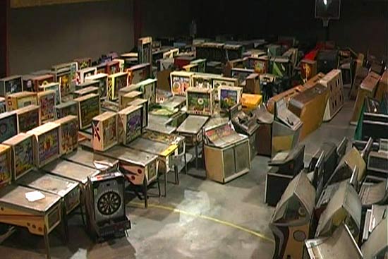 Some of the games in the first warehouse raid