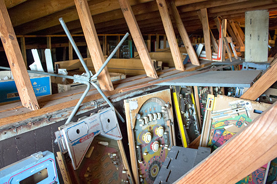 More pinball parts wherever you look