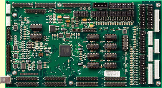 The P-ROC board layout