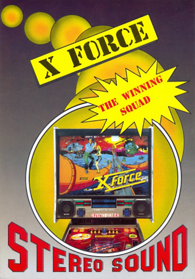 Tecnoplay's X Force machine