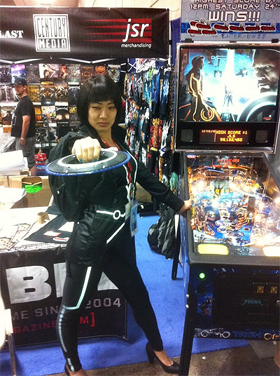 A Quorra fan with Stern's Tron:Legacy