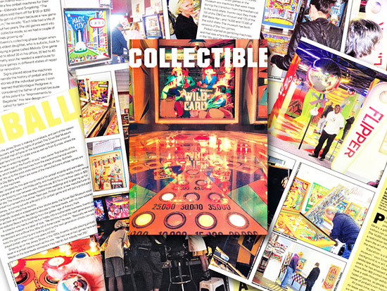 Pages of the pinball article