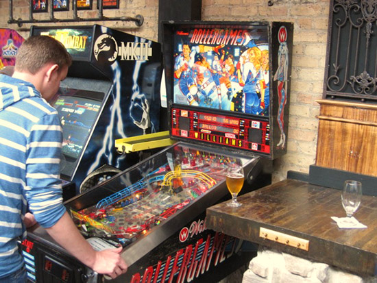 A Rollergames at Headquarters