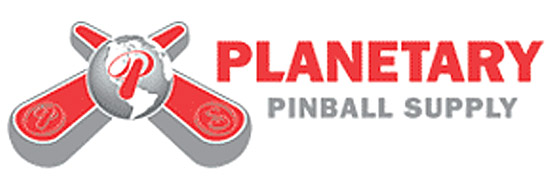 The Planetary Pinball Supply logo