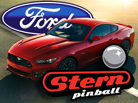 Ford and Stern join forces for Mustang Pinball