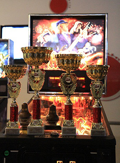 Trophies for the winners
