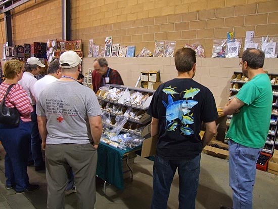 Vendors at the show