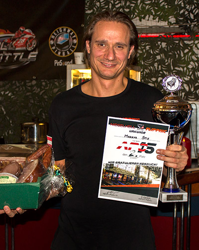 Second place, Markus Stix