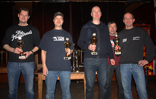 Winners of the Team Tournament - Dutch Pinball Team