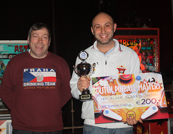DPM Classic Tournament winner, Daniele Acciari