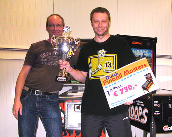 Dutch Pinball Masters 2016 winner, Ernö Rotter