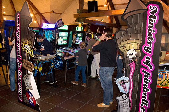 The Ministry of Pinball's area