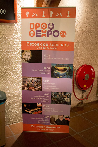 The seminars schedule