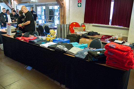 The merchandise stand