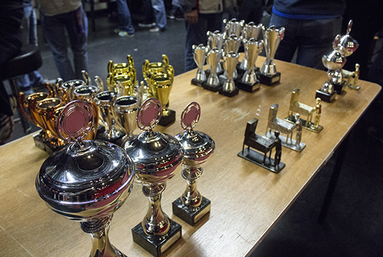 Trophies and cash prizes awaited the winners