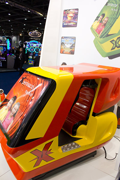 The IX simulator from Jolly Roger Amusement Rides