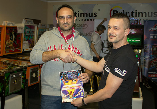 Winner of the Star Trek Tournament, Cesare Datri