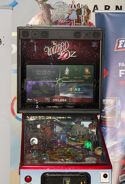 The Wizard of Oz was used for a high score tournament