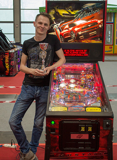 Lukasz Romanovski, winner on Wednesday