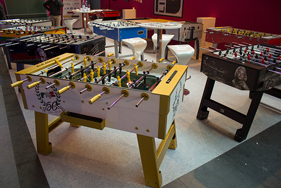 Table football (or foosball) is big business in Italy